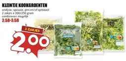 MCD Supermarkt KLEINTJE KOOKGROENTEN aanbieding