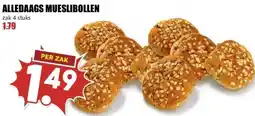 MCD Supermarkt ALLEDAAGS MUESLIBOLLEN aanbieding