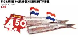 MCD Supermarkt VIS MARINE HOLLANDSE NIEUWE MET UITJES aanbieding