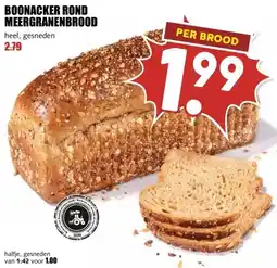 MCD Supermarkt BOONACKER ROND MEERGRANENBROOD aanbieding