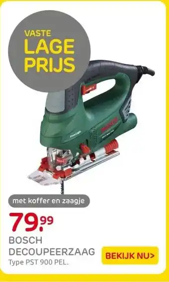 Praxis BOSCH DECOUPEERZAAG aanbieding