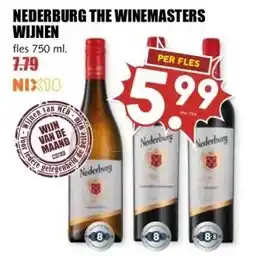 MCD Supermarkt NEDERBURG THE WINEMASTERS WIJNEN aanbieding