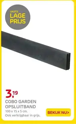 Praxis COBO GARDEN OPSLUITBAND aanbieding