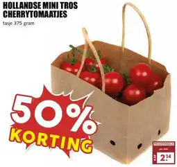 MCD Supermarkt HOLLANDSE MINI TROS CHERRYTOMAATJES aanbieding