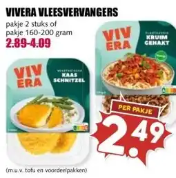 MCD Supermarkt VIVERA VLEESVERVANGERS aanbieding