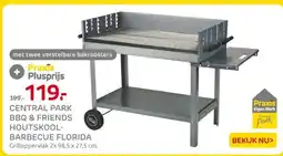 Praxis CENTRAL PARK BBQ & FRIENDS HOUTSKOOL- BARBECUE FLORIDA aanbieding
