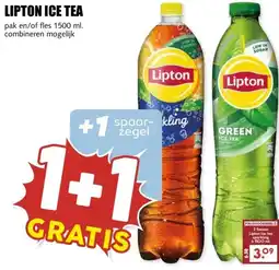 MCD Supermarkt LIPTON ICE TEA aanbieding