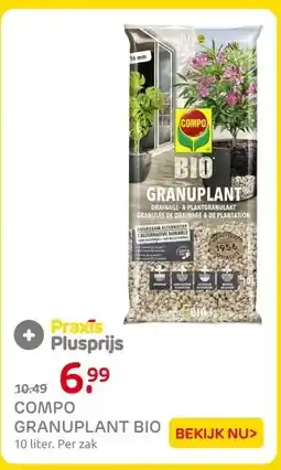 Praxis COMPO GRANUPLANT BIO aanbieding
