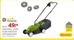 Praxis CENTRAL PARK ELEKTRISCHE GRASMAAIER aanbieding