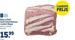 Makro Metro Chef Zuid-Amerikaanse runderribeye aanbieding
