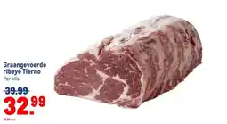 Makro Graangevoerde ribeye Tierno aanbieding