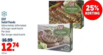 Makro Elif halal foods aanbieding