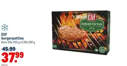 Makro Elif burgerpatties aanbieding