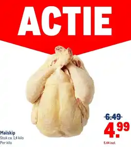 Makro Maïskip aanbieding