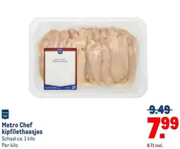 Makro Metro Chef kipfilethaasjes aanbieding
