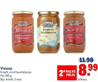 Makro Vissoep aanbieding