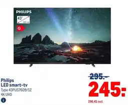 Makro Philips LED smart-tv aanbieding