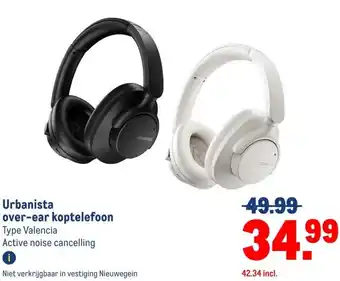 Makro Urbanista over-ear koptelefoon aanbieding