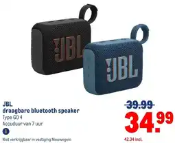 Makro JBL draagbare bluetooth speaker aanbieding