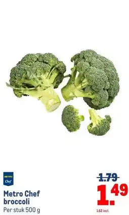 Makro Metro Chef broccoli aanbieding