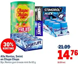Makro Alle Mentos, Smint en Chupa Chups aanbieding
