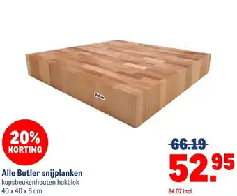 Makro Alle Butler snijplanken aanbieding