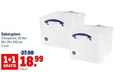 Makro Opbergdoos aanbieding