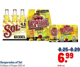 Makro Desperados of Sol aanbieding