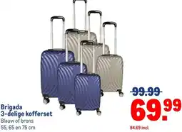 Makro Brigada 3-delige kofferset aanbieding