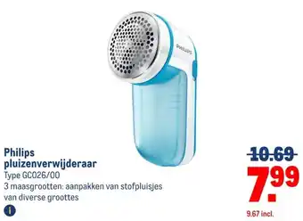 Makro Philips pluizenverwijderaar aanbieding