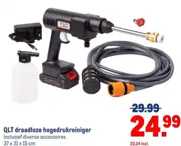 Makro QLT draadloze hogedrukreiniger aanbieding