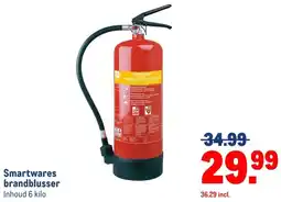 Makro Smartwares brandblusser aanbieding
