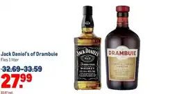 Makro Jack Daniel's of Drambuie aanbieding