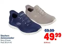 Makro Skechers damessneaker aanbieding