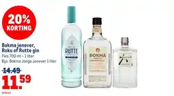 Makro Bokma jenever, Roku of Rutte gin aanbieding