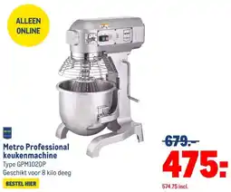 Makro Metro Professional keukenmachine aanbieding