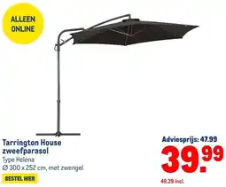 Makro Tarrington House zweefparasol aanbieding