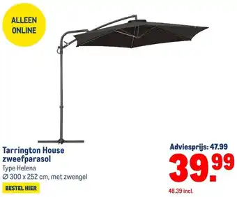 Makro Tarrington House zweefparasol aanbieding