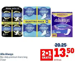 Makro Alle Always aanbieding