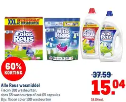 Makro Alle Reus wasmiddel aanbieding