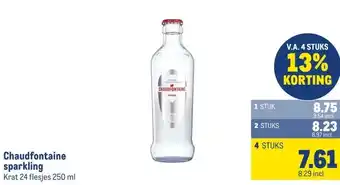 Makro Chaudfontaine sparkling aanbieding
