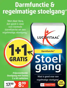 Lucovitaal Darmfunctie & regelmatige stoelgang₁* aanbieding