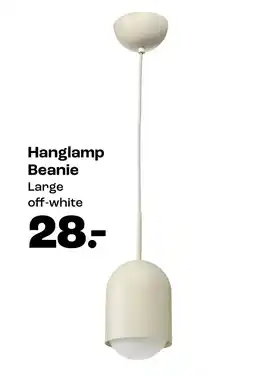 Kwantum Hanglamp Beanie Large off-white aanbieding