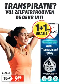 Lucovitaal Anti- Transpirant spray aanbieding