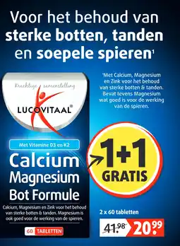 Lucovitaal Calcium Magnesium Bot Formule aanbieding