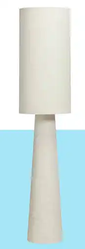 Kwantum Vloerlamp Ison Ecru, 130 cm aanbieding