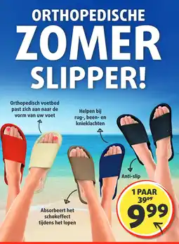 Lucovitaal ORTHOPEDISCHE ZOMER SLIPPER! aanbieding