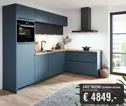 Keukendepot EASY TOLEDO Fjordblauw ultramat aanbieding