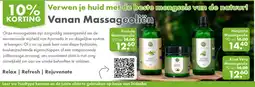 Gezond & Wel Vanan Massageoliën aanbieding