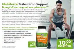 Gezond & Wel Nutriforce Testosteron Support¹ aanbieding